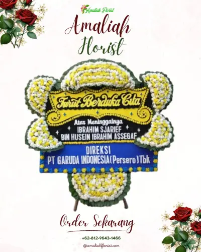 Papan Bunga Duka di Cigending